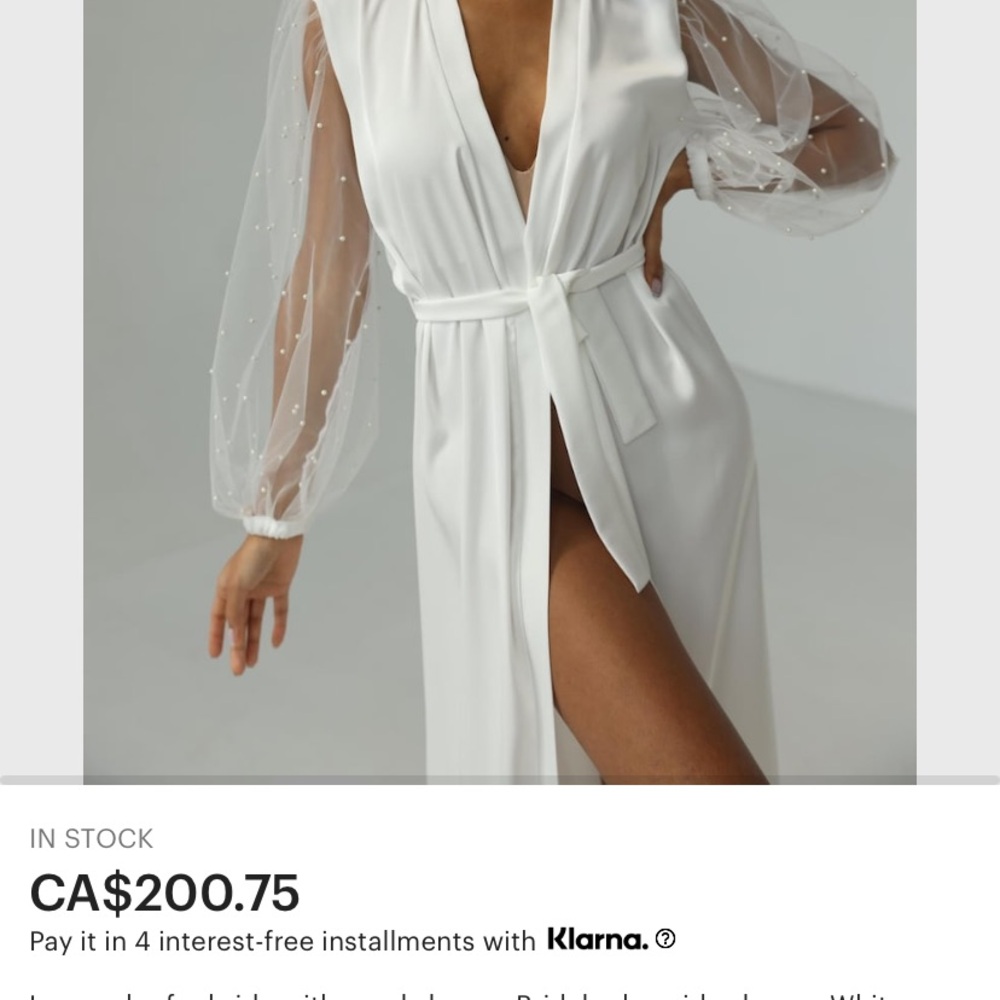 The Robe Bridal Robe